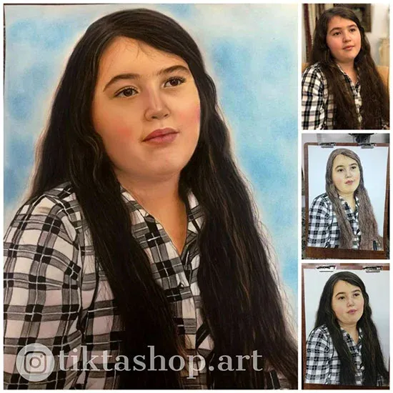 عکس چهره برای طراحی با مداد