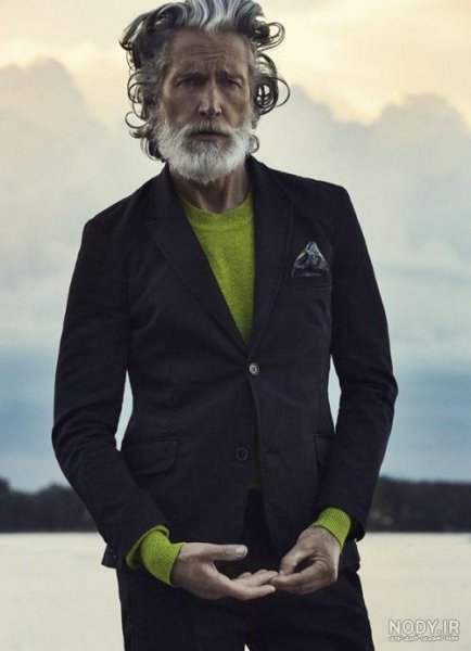 عکس مرد سن بالا خوش تیپ