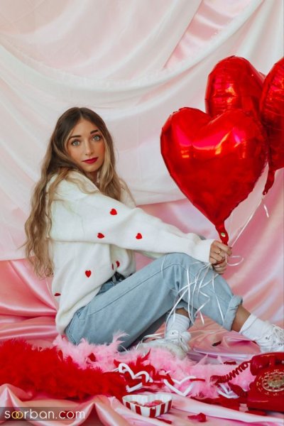 عکس پروفایل ولنتاین مبارک عشقم