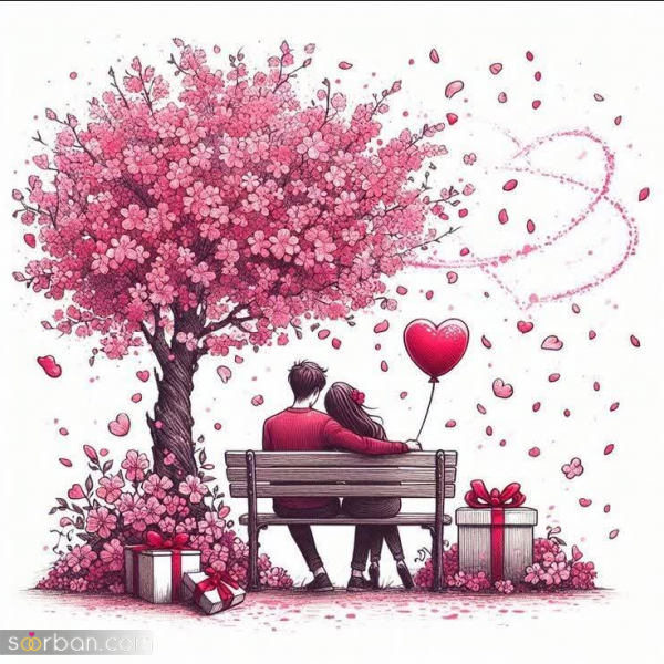  عکس ولنتاین عاشقانه