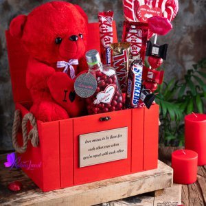 باکس ولنتاین دخترانه لاکچری