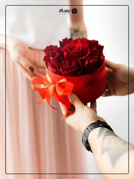 ایده عکس ولنتاین در برف