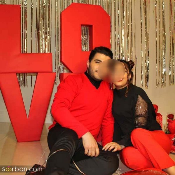  85 ژست عکس ولنتاین