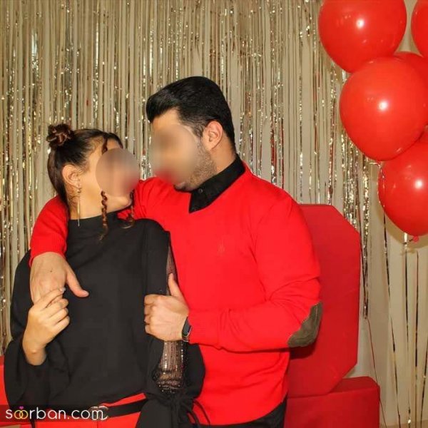  85 ژست عکس ولنتاین