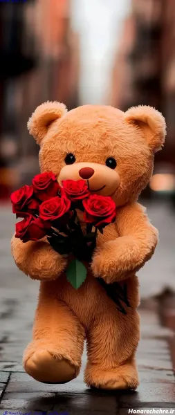 عکس خرس بامزه برای پروفایل