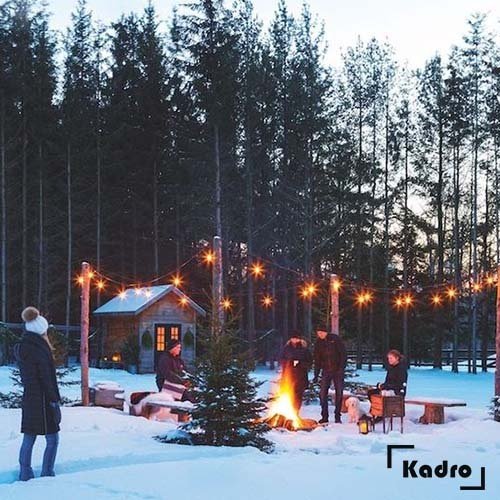  ژست عکاسی در برف اینستاگرام