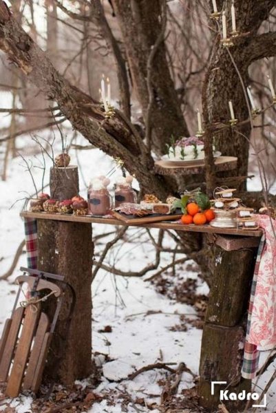  ژست عکاسی در برف دخترانه