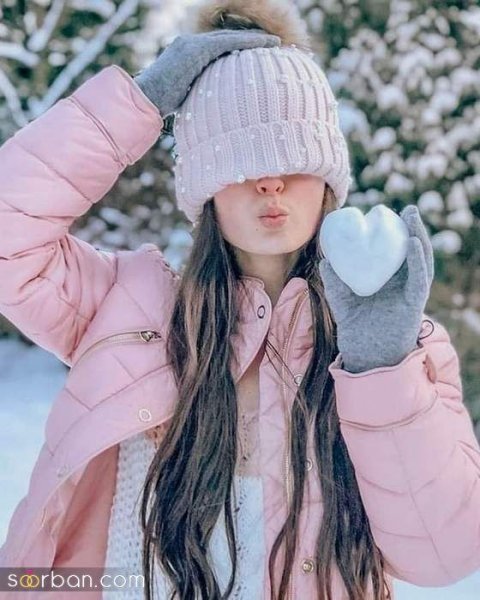  ژست عکاسی تو برف دونفره