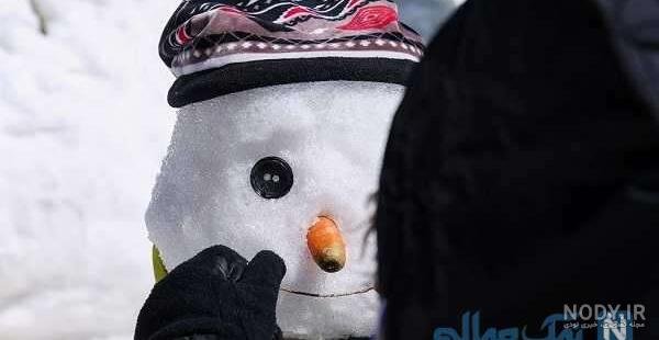 عکس آدم برفی واقعی زیبا
