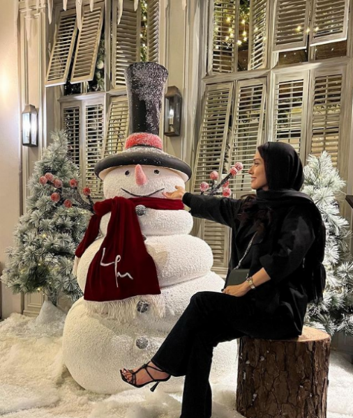 عکس آدم برفی ترسناک واقعی