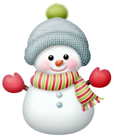  عکس آدم برفی فانتزی