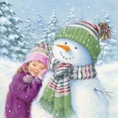  عکس آدم برفی فانتزی