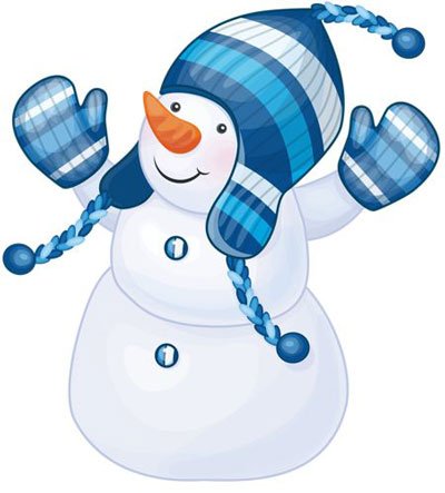  عکس آدم برفی فانتزی