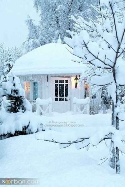  عکس برف در روز