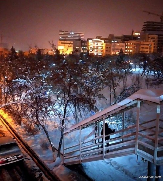 عکس برف پروفایل