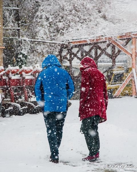 عکس برف پروفایل