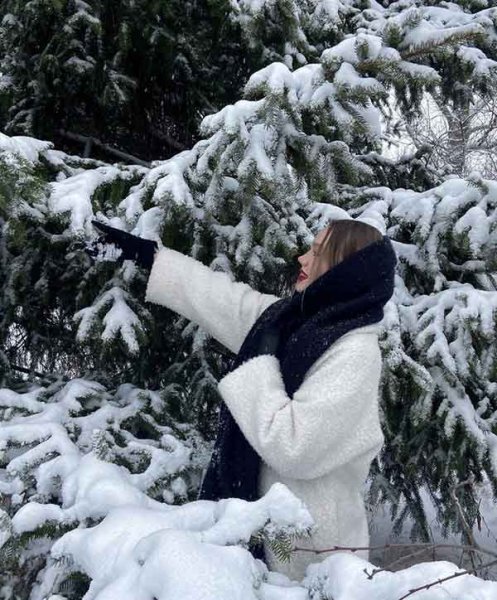 عکس زمستانی دخترانه