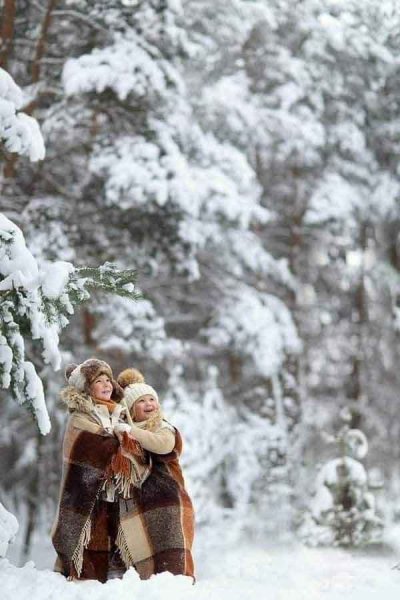  ایده عکس برفی دخترانه