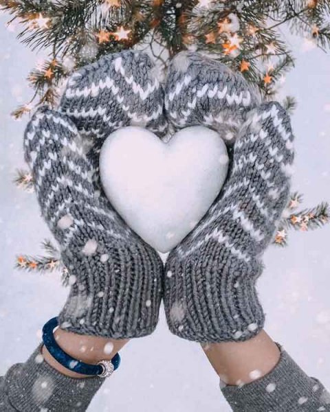  ایده عکس برفی دخترانه