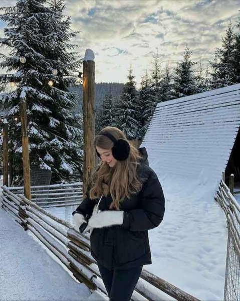  ایده عکس برفی دخترانه