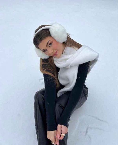 عکس زمستانی دخترانه