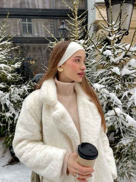 عکس برف دخترانه