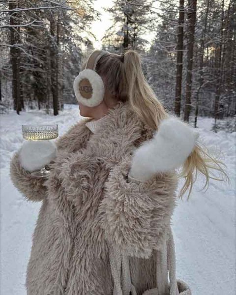  عکس زمستانی دخترانه