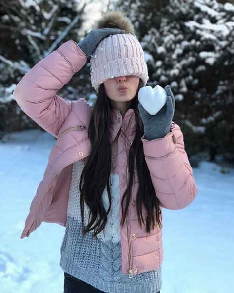  عکس زمستانی دخترانه