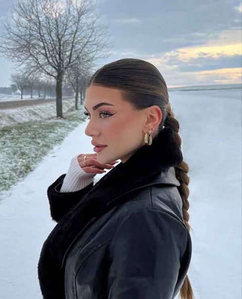  عکس زمستانی دخترانه