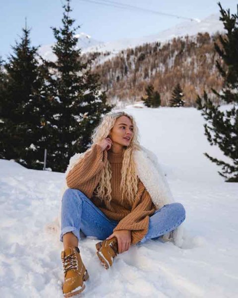  عکس زمستانی دخترانه