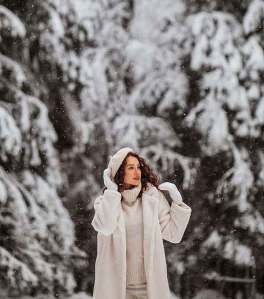  عکس زمستانی دخترانه