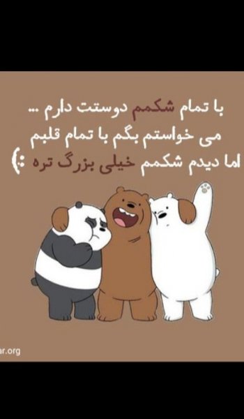 عکس فانتزی خرس های کله فندقی