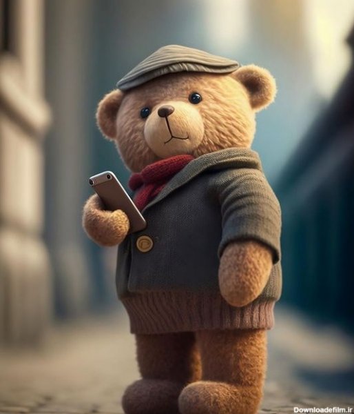  عکس خرس های کله فندقی یخی