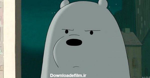  عکس خرس های کله فندقی یخی