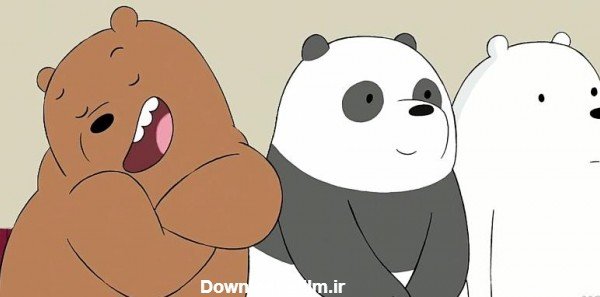  عکس خرس های کله فندقی یخی