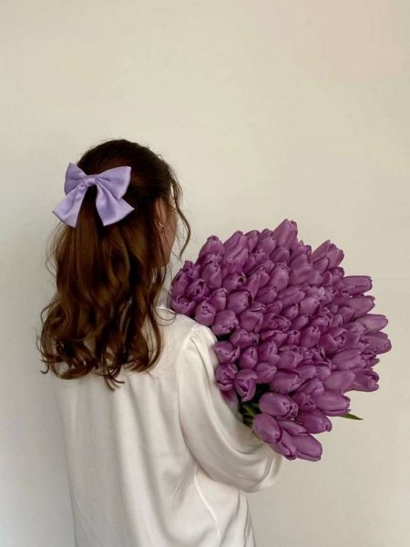  عکس با دسته گل بدون چهره