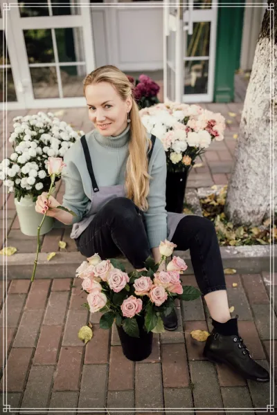  88 عکس با گل طبیعی