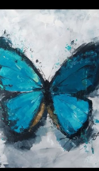  عکس پروانه ی آبی