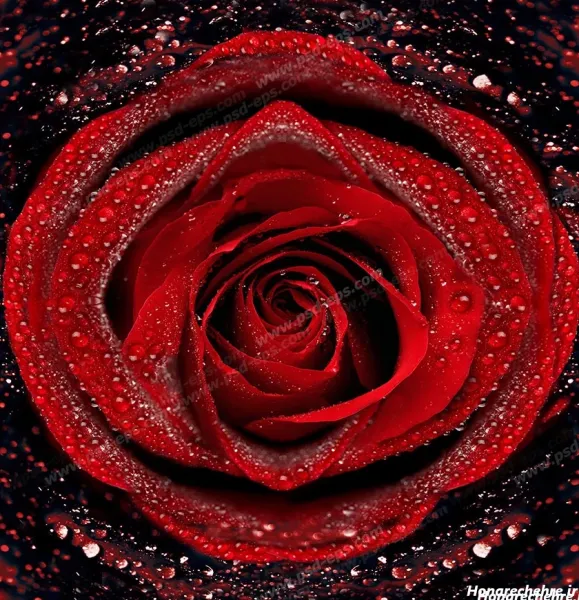  عکس گل رز قرمز عاشقانه برای پروفایل