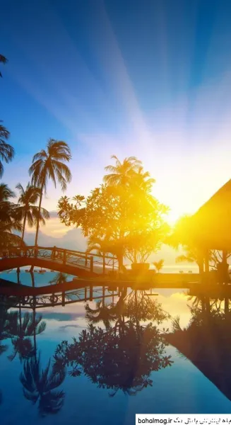  عکس خورشید طبیعت