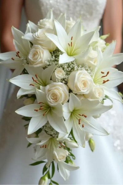  عکس دسته گل عروس و داماد