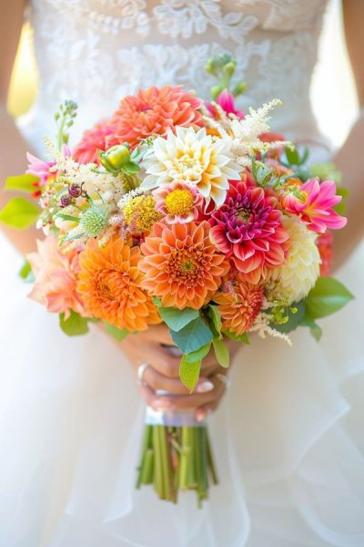  عکس دسته گل عروس و داماد