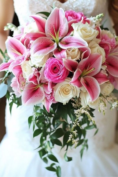  عکس دسته گل عروس و داماد