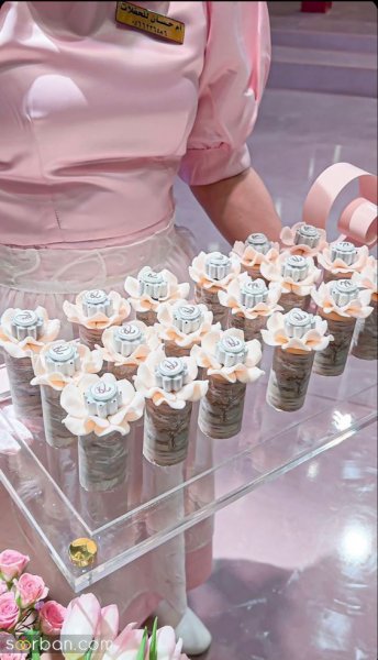  عکس گل و شیرینی مراسم خواستگاری فیک