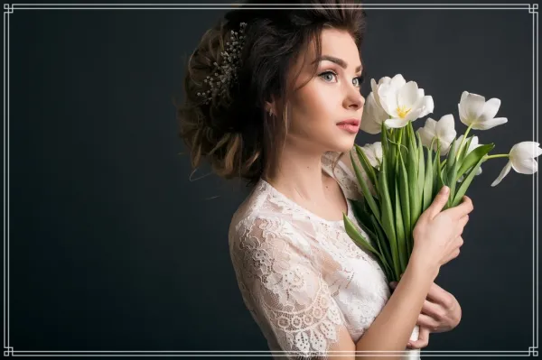  180 عکس با گل طبیعی