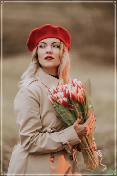  180 عکس با گل طبیعی