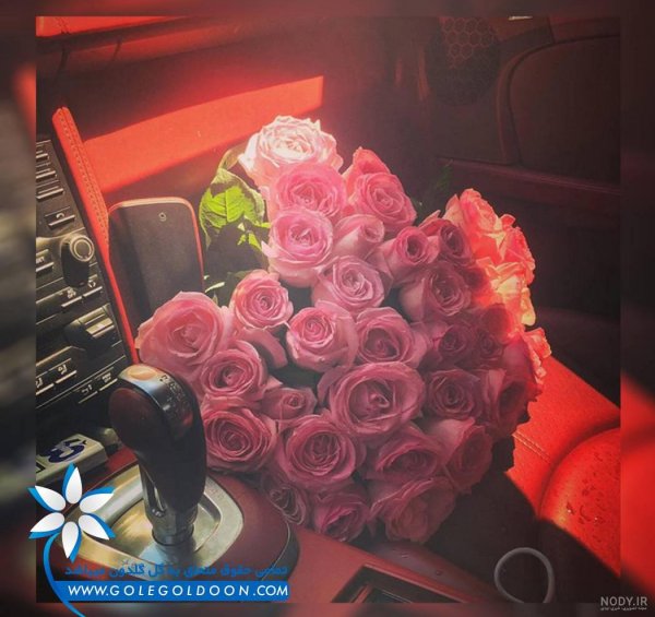  عکس ولنتاین تو ماشین