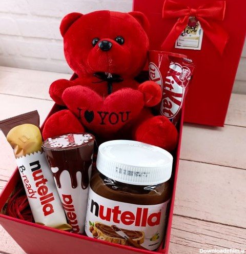 عکس خرس و شکلات ولنتاین