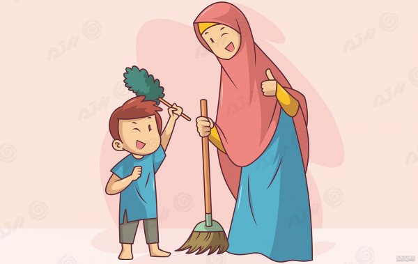  عکس مادر و دختر با حجاب