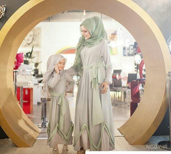  عکس مادر و دختر با حجاب